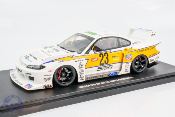 GT Spirit - 1:18 Nissan S15 Silvia LB Super Silhouette White 2021 - Limited Edition Resin Model 10 GT Spirit - 1:18 Nissan S15 Silvia LB Super Silhouette White 2021 - Limited Edition Resin Model