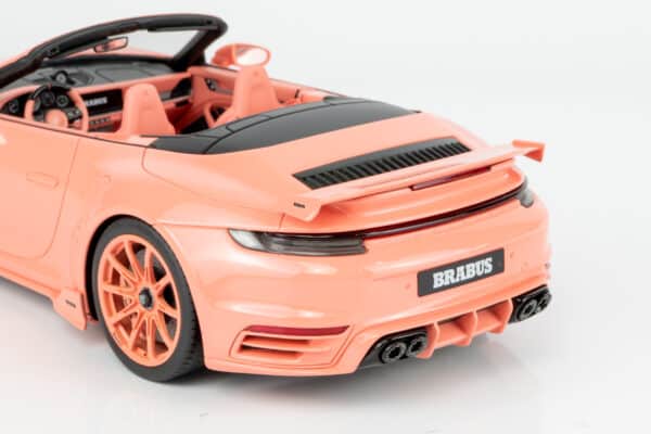 GT Spirit - 1:18 Brabus 900 Porsche 911 Turbo S Peech Pink 2024 (GT564) Limited Edition Resin Model 16 GT Spirit - 1:18 Brabus 900 Porsche 911 Turbo S Peech Pink 2024 (GT564) Limited Edition Resin Model