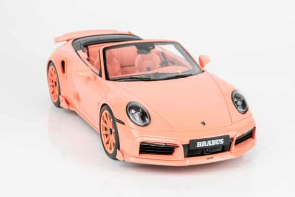 GT Spirit - 1:18 Brabus 900 Porsche 911 Turbo S Peech Pink 2024 (GT564) Limited Edition Resin Model 19 GT Spirit - 1:18 Brabus 900 Porsche 911 Turbo S Peech Pink 2024 (GT564) Limited Edition Resin Model