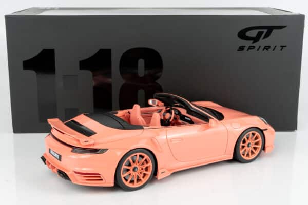 GT Spirit - 1:18 Brabus 900 Porsche 911 Turbo S Peech Pink 2024 (GT564) Limited Edition Resin Model 12 GT Spirit - 1:18 Brabus 900 Porsche 911 Turbo S Peech Pink 2024 (GT564) Limited Edition Resin Model