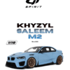 GT Spirit - 1:18 Khyzyl Saleem M2 Blue 2025 - Limited Edition Resin Model 3 GT Spirit - 1:18 Khyzyl Saleem M2 Blue 2025 - Limited Edition Resin Model