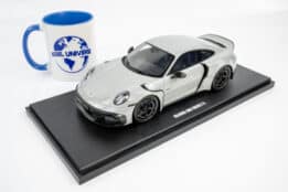 GT Spirit GT930 Brabus Porsche Rocket R Nardo Grey Resin Model 9