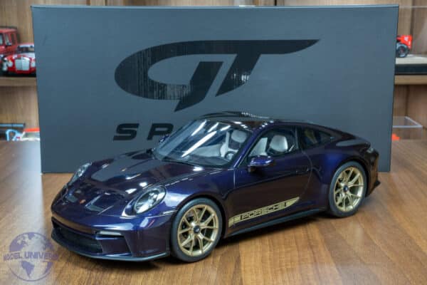 GT Spirit - 1:12 Porsche 911 (992) GT3 Touring Purple 2021 - Limited Edition Resin Model