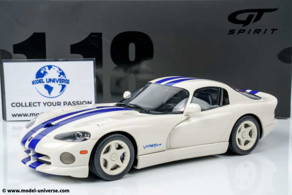 GT Spirit Announces New Models for Late 2025 6 GT Spirit - 1:18 Dodge Viper GTS White 1996 - Limited Edition Resin Model