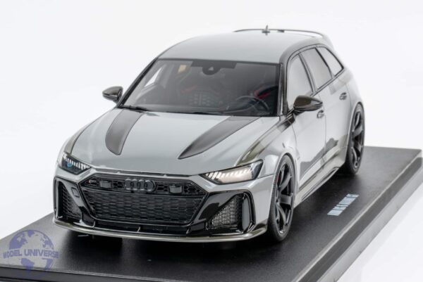 GT Spirit - 1:18 Audi RS6 Avant GT Grey 2024 - Limited Edition Resin Model 9 GT Spirit - 1:18 Audi RS6 Avant GT Grey 2024 - Limited Edition Resin Model