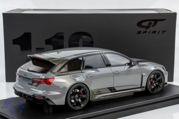 GT Spirit - 1:18 Audi RS6 Avant GT Grey 2024 - Limited Edition Resin Model 7 GT Spirit - 1:18 Audi RS6 Avant GT Grey 2024 - Limited Edition Resin Model