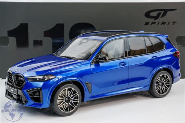 GT Spirit - 1:18 BMW X5 M Competition Blue 2023 - Limited Edition Resin Model