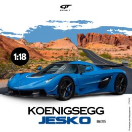 GT Spirit - 1:18 Koenigsegg Jesko Blue 2025 - Resin Model