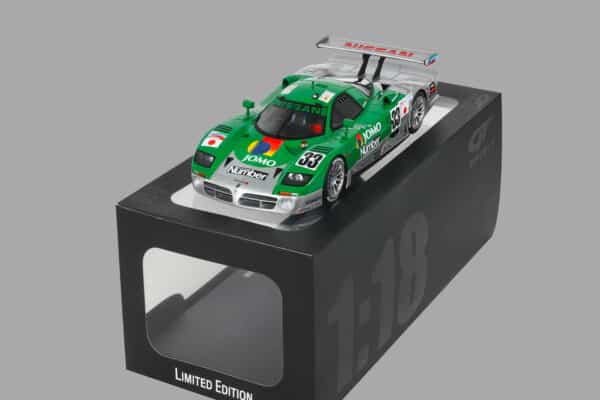GT Spirit 1:18 Nissan R390 GT1 24h Le Mans 1998 Green (GT1003) Limited Edition Resin Model 19 GT Spirit 1:18 Nissan R390 GT1 24h Le Mans 1998 Green (GT1003) Limited Edition Resin Model