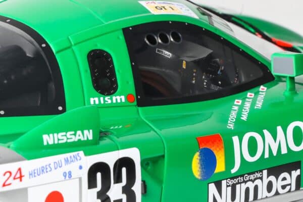 GT Spirit 1:18 Nissan R390 GT1 24h Le Mans 1998 Green (GT1003) Limited Edition Resin Model 17 GT Spirit 1:18 Nissan R390 GT1 24h Le Mans 1998 Green (GT1003) Limited Edition Resin Model