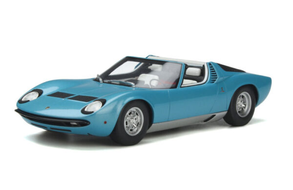 GT Spirit 1:18 Lamborghini Miura p400s roadster blue resin model car GT324