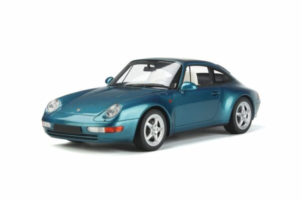 GT Spirit GT350 Porsche 911 (993) Targa Turquoise Blue 1:18 resin model