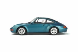 GT Spirit GT350 Porsche 911 (993) Targa Turquoise Blue 1:18 resin model