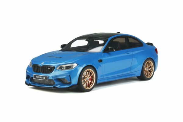 GT Spirit GT353 BMW M2 CS blue 1:18 resin model car