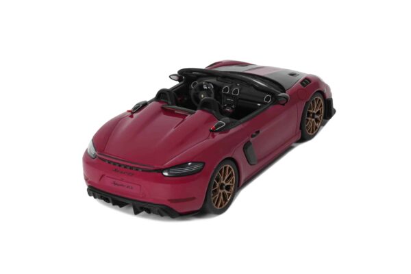 1:18 Porsche 718 Spyder RS Weissach Package Pink 2023 Resin Model - GT Spirit 15 1:18 Porsche 718 Spyder RS Weissach Package Pink 2023 Resin Model - GT Spirit