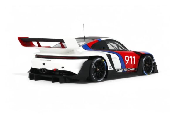 GT Spirit 1:18 Porsche 911 (992) GT3 R Rennsport White 2023 (GT495) Limited Edition Resin Model 9 GT Spirit 1:18 Porsche 911 (992) GT3 R Rennsport White 2023 (GT495) Limited Edition Resin Model