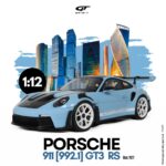GT Spirit - 1:12 Porsche 911 [992.1] GT3 RS Blue 2022 - Resin Model