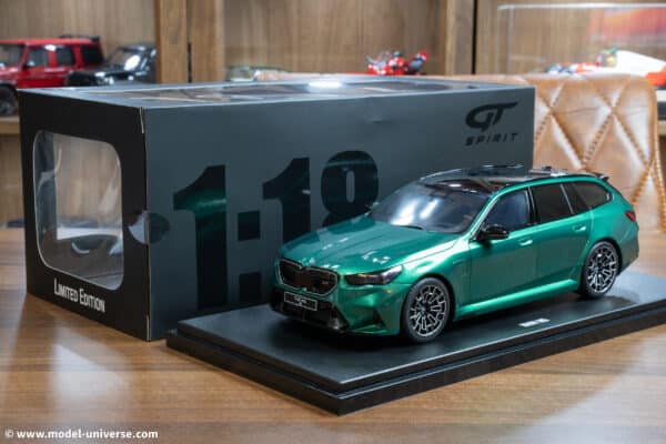 GT Spirit 1:18 BMW M5 Touring Isle of Man Green 2024 (GT509) Resin Model