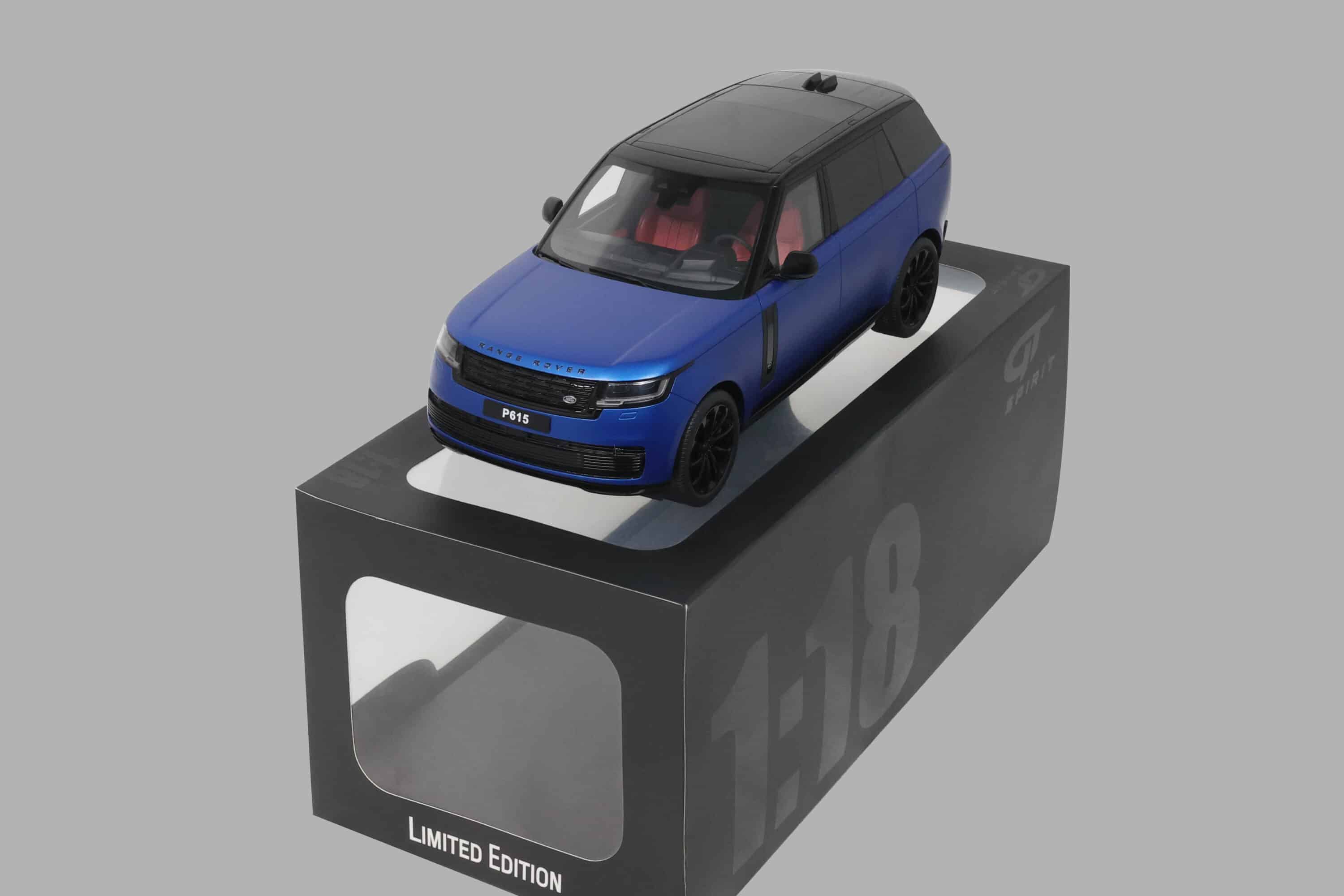 GT Spirit 1:18 Range Rover P615 SV Blue 2024 (GT540) Limited Edition Resin Model 4 GT Spirit 1:18 Range Rover P615 SV Blue 2024 (GT540) Limited Edition Resin Model - Image 4