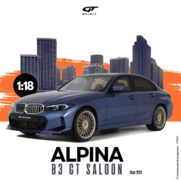 GT Spirit - 1:18 Alpina B3 Gt Saloon Blue 2024 - Resin Model