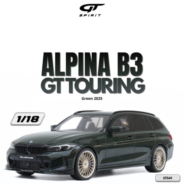 GT Spirit - 1:18 BMW Alpina B3 GT Touring Green 2025 - Limited Edition Resin Model