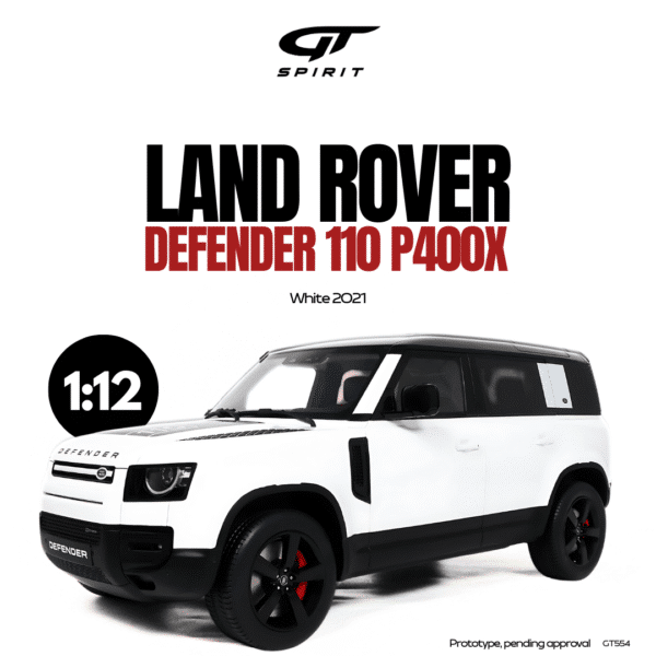 GT Spirit - 1:12 Land Rover Defender 110 P400X White 2021 - Limited Edition Resin Model