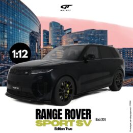 GT Spirit - 1:12 Range Rover Sport SV Edition Two Black 2024 - Resin Model