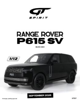 GT Spirit - 1:12 Range Rover P615 SV Black 2023 - Limited Edition Resin Model