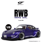 GT Spirit - 1:18 RWB Army Girl Purple 2015 - Limited Edition Resin Model