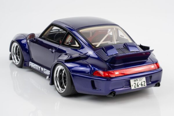 GT Spirit - 1:18 Porsche 911 (993) RWB "Army Girl" Purple 2015 - Limited Edition Resin Model 12 GT Spirit - 1:18 Porsche 911 (993) RWB "Army Girl" Purple 2015 - Limited Edition Resin Model