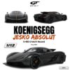 GT Spirit - 1:12 Koenigsegg Jesko Absolut 0-400-0 Record Grey 2024 - Limited Edition Resin Model 3 GT Spirit - 1:12 Koenigsegg Jesko Absolut 0-400-0 Record Grey 2024 - Limited Edition Resin Model
