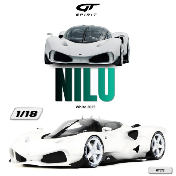 GT Spirit - 1:18 Nilu White 2025 - Limited Edition Resin Model
