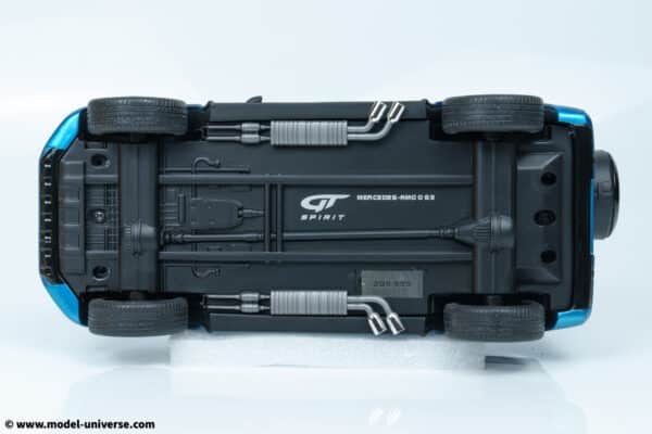 GT925 GT SPIRIT Mercedes G63 Hyper Blue Resin Model 01
