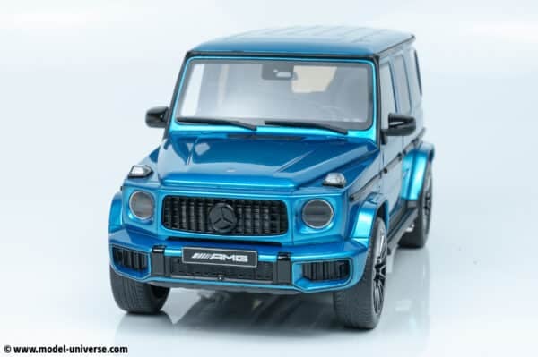 GT925 GT SPIRIT Mercedes G63 Hyper Blue Resin Model 03