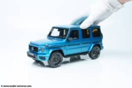 GT925 GT SPIRIT Mercedes G63 Hyper Blue Resin Model 04