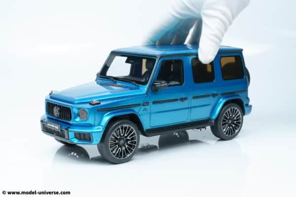 GT925 GT SPIRIT Mercedes G63 Hyper Blue Resin Model 06