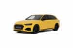 1:18 Audi RS4 25th Anniversary Yellow 2024 Limited Edition Resin Model - GT Spirit