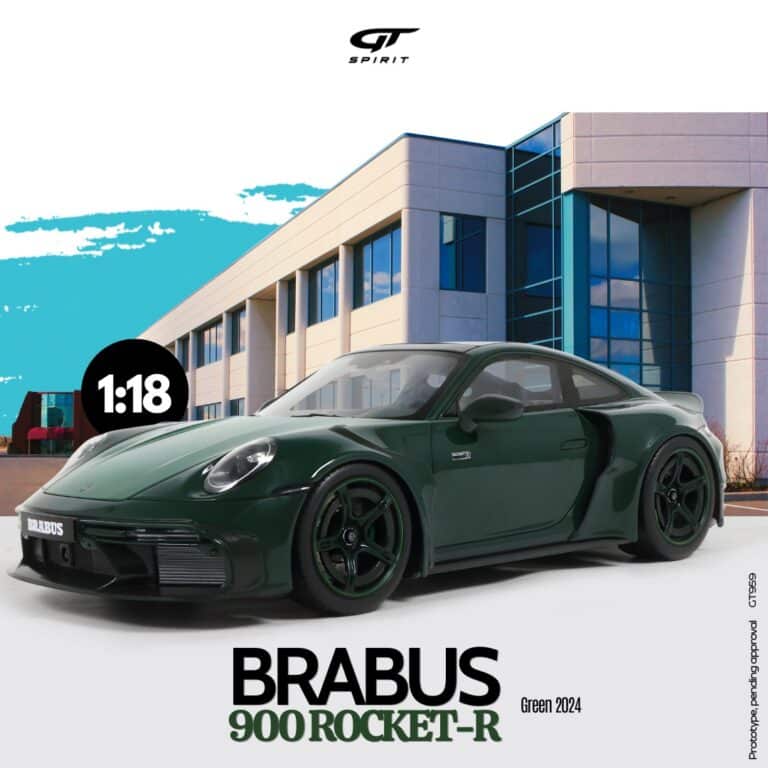 GT Spirit - 1:18 Brabus 900 Rocket-R Green 2024 - Resin Model