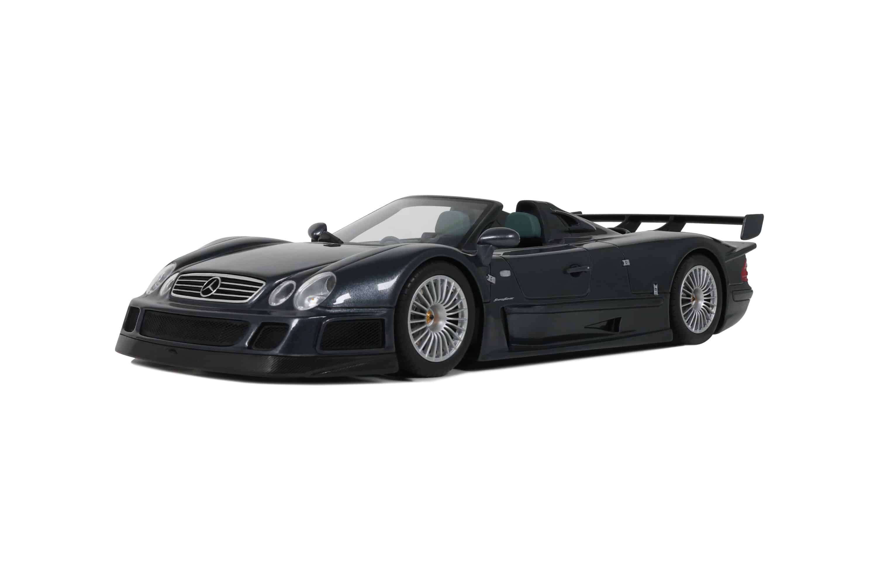 Pre-Order the GT Spirit – 1:18 Mercedes-Benz CLK-GTR Roadster Grey 1999 – Resin Model 1 GT Spirit 1:18 Mercedes-Benz CLK-GTR Roadster Grey 1999 (GT960) Limited Edition Resin Model