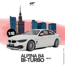 GT Spirit - 1:18 Alpina B4 Bi-turbo White 2014 - Resin Model