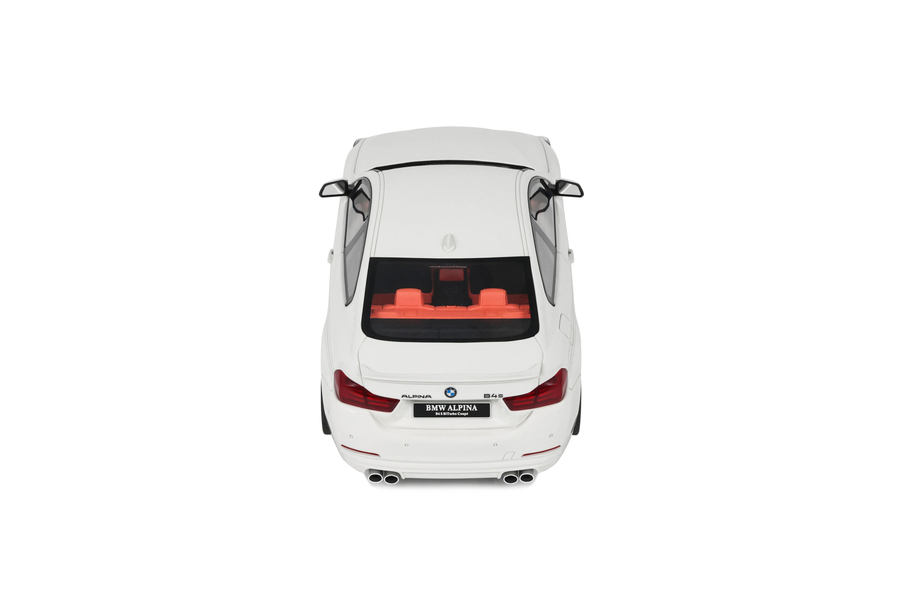 GT Spirit 1:18 BMW Alpina B4 Bi-turbo White 2014 (GT963) Limited Edition Resin Model 13 GT Spirit 1:18 BMW Alpina B4 Bi-turbo White 2014 (GT963) Limited Edition Resin Model - Image 13