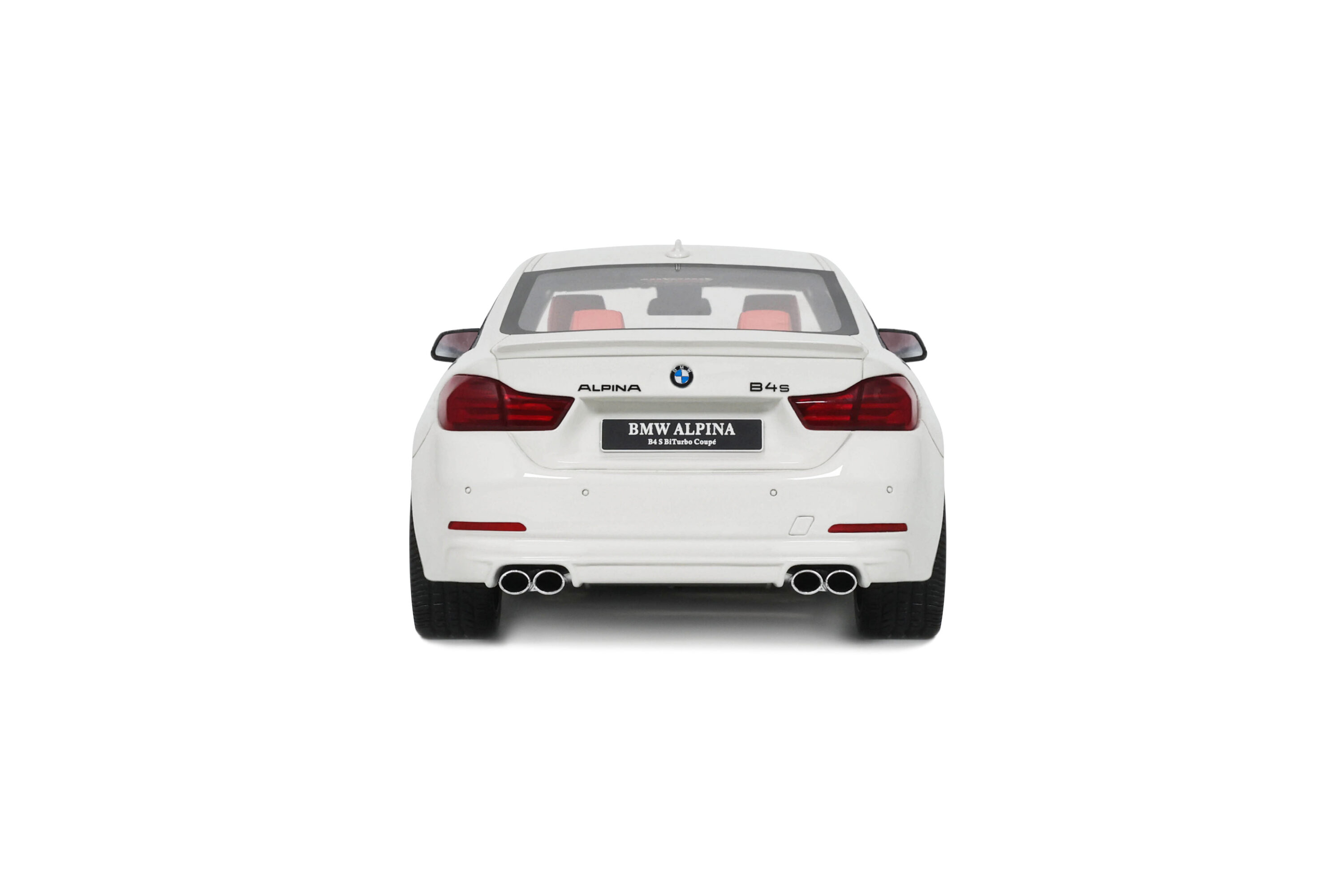 GT Spirit 1:18 BMW Alpina B4 Bi-turbo White 2014 (GT963) Limited Edition Resin Model 7 GT Spirit 1:18 BMW Alpina B4 Bi-turbo White 2014 (GT963) Limited Edition Resin Model - Image 7