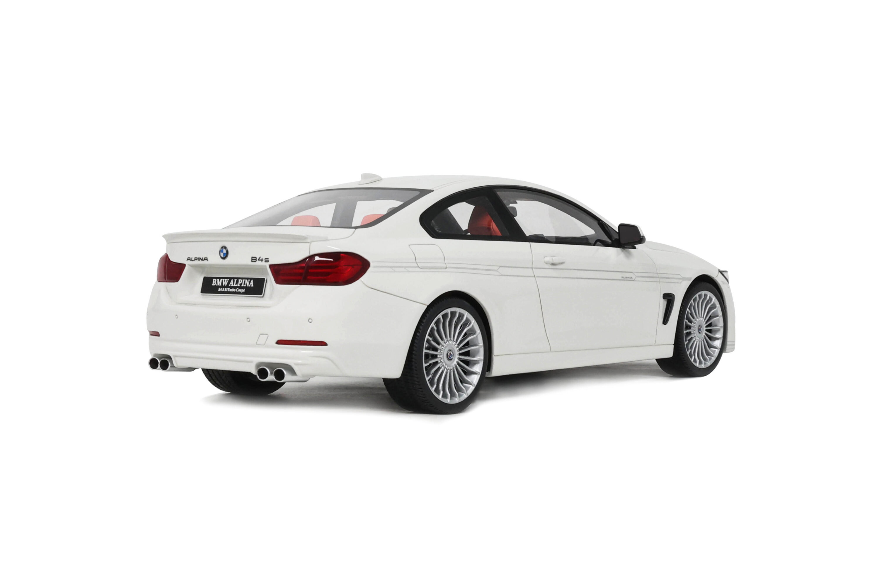 GT Spirit 1:18 BMW Alpina B4 Bi-turbo White 2014 (GT963) Limited Edition Resin Model 3 GT Spirit 1:18 BMW Alpina B4 Bi-turbo White 2014 (GT963) Limited Edition Resin Model - Image 3