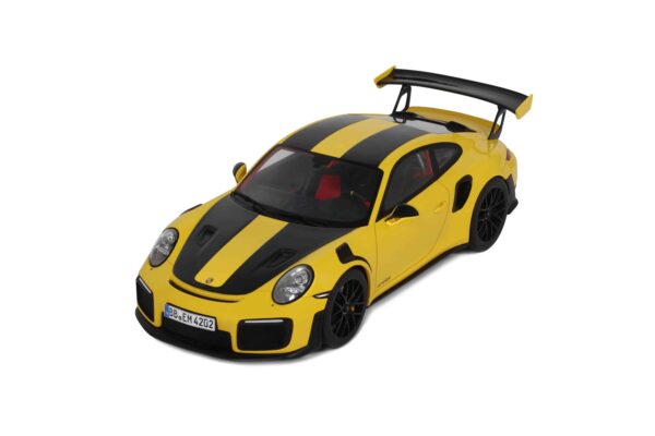 GT Spirit - 1:18 Porsche 911 (991.2) GT2 RS Nürburgring Lap Record Yellow 2017 - Limited Edition Resin Model 16 GT Spirit - 1:18 Porsche 911 (991.2) GT2 RS Nürburgring Lap Record Yellow 2017 - Limited Edition Resin Model