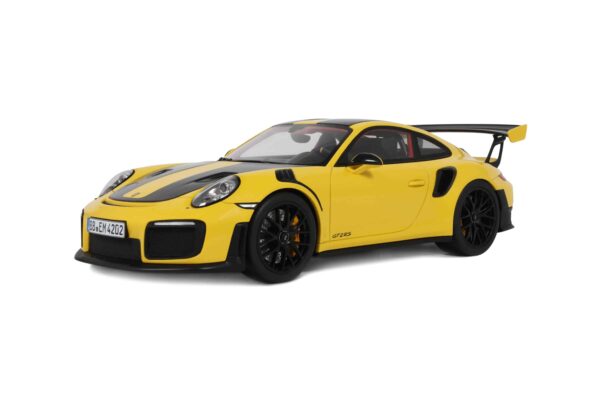 GT Spirit - 1:18 Porsche 911 (991.2) GT2 RS Nürburgring Lap Record Yellow 2017 - Limited Edition Resin Model 17 GT Spirit - 1:18 Porsche 911 (991.2) GT2 RS Nürburgring Lap Record Yellow 2017 - Limited Edition Resin Model