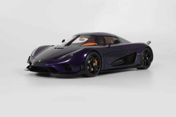 GT Spirit - 1:18 Koenigsegg Regera Purple 2025 - Limited Edition Resin Model 3 GT Spirit - 1:18 Koenigsegg Regera Purple 2025 - Limited Edition Resin Model