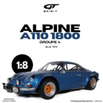 GT Spirit - 1:8 Alpine A110 1800 Group 4 Blue 1973 - Limited Edition Resin Model