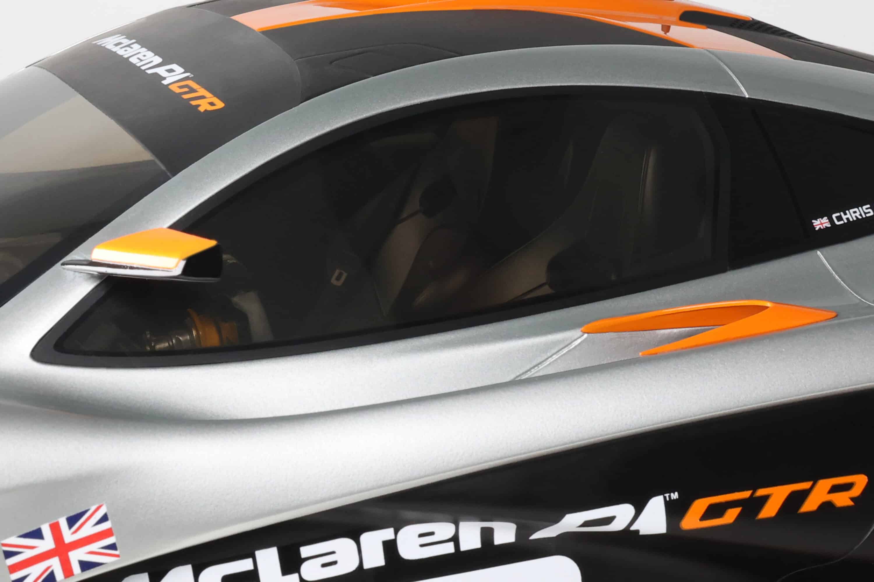 GT Spirit 1:8 McLaren P1 GTR Pebble Beach Grey 2014 (GTS800902) Limited Edition Resin Model 9 GT Spirit 1:8 McLaren P1 GTR Pebble Beach Grey 2014 (GTS800902) Limited Edition Resin Model - Image 9