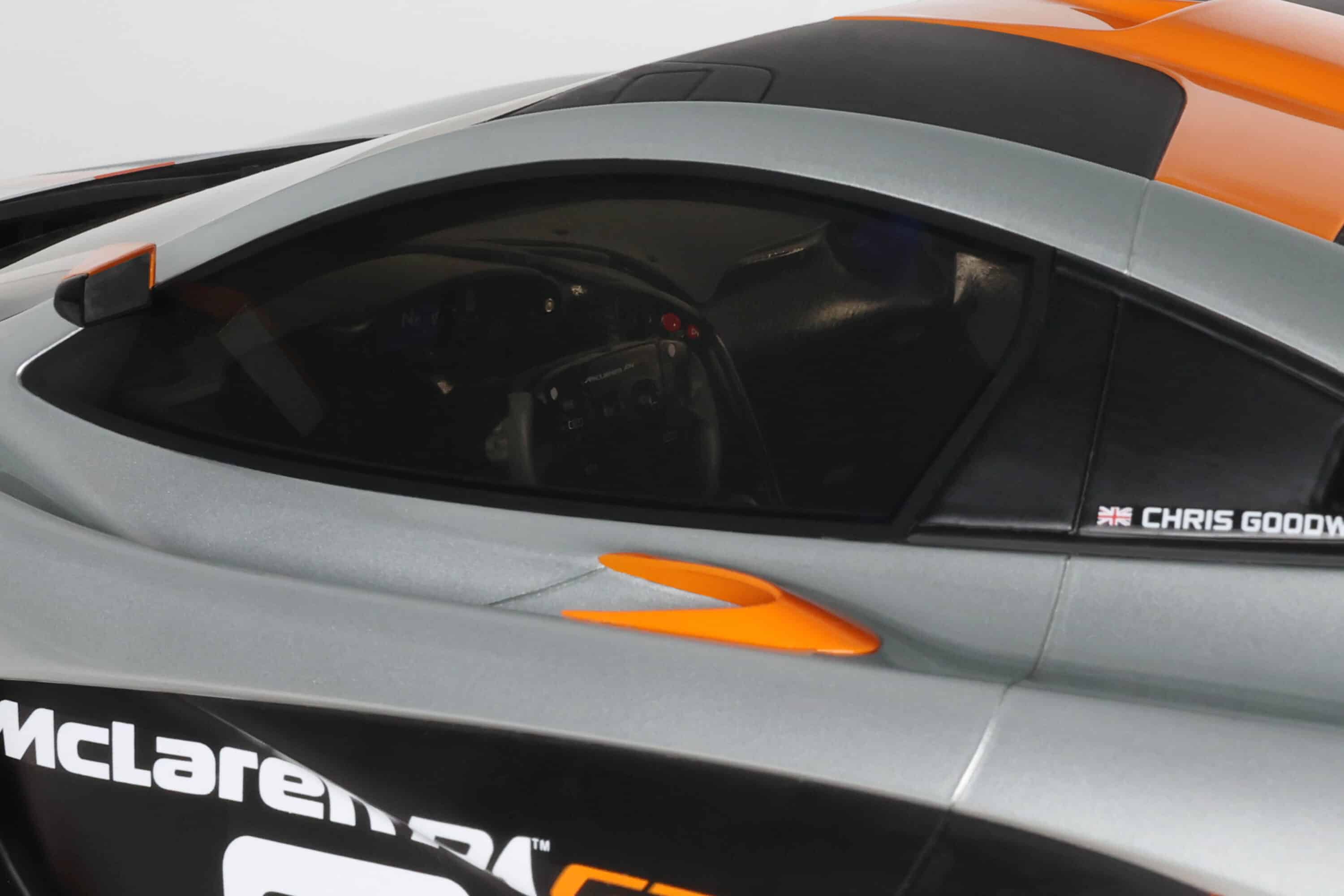 GT Spirit 1:8 McLaren P1 GTR Pebble Beach Grey 2014 (GTS800902) Limited Edition Resin Model 8 GT Spirit 1:8 McLaren P1 GTR Pebble Beach Grey 2014 (GTS800902) Limited Edition Resin Model - Image 8