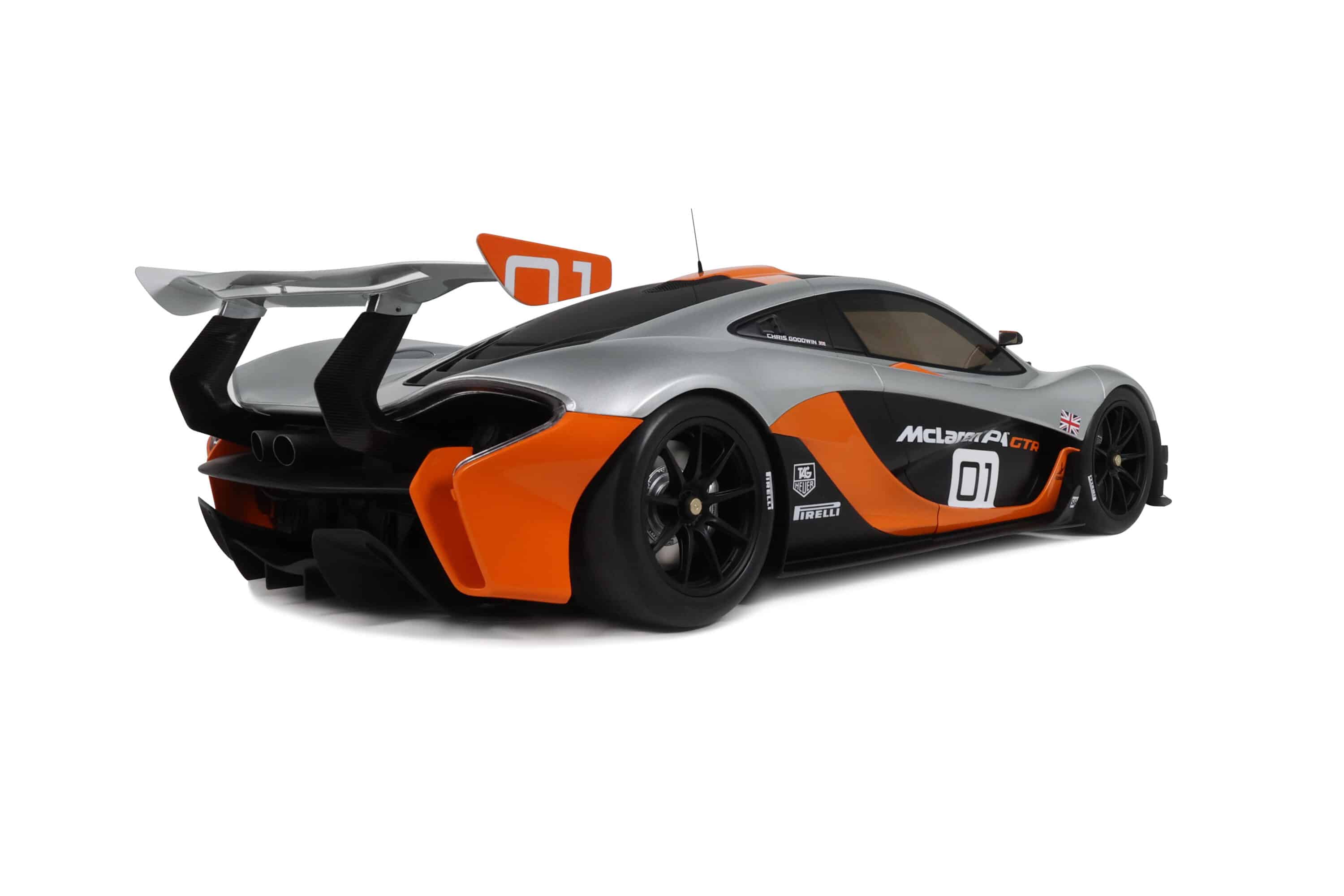 GT Spirit 1:8 McLaren P1 GTR Pebble Beach Grey 2014 (GTS800902) Limited Edition Resin Model 10 GT Spirit 1:8 McLaren P1 GTR Pebble Beach Grey 2014 (GTS800902) Limited Edition Resin Model - Image 10